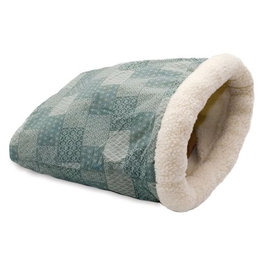 Picture of K&H Pet Products Kitty Crinkle Sack Teal 17" x 17.5" x 4.5"