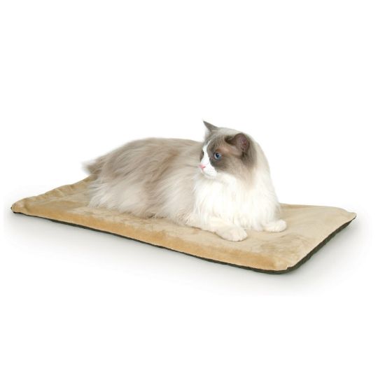 Picture of K&H Pet Products Thermo-Kitty Mat Mocha 12.5" x 25" x 0.5"