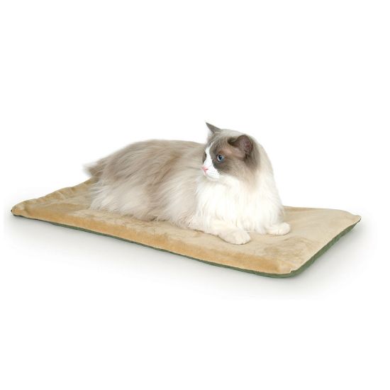 Picture of K&H Pet Products Thermo-Kitty Mat Sage 12.5" x 25" x 0.5"