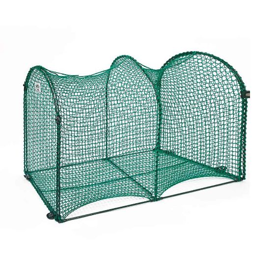 Picture of Kittywalk Deck and Patio Outdoor Cat Enclosure Green 48" x 18" x 24"