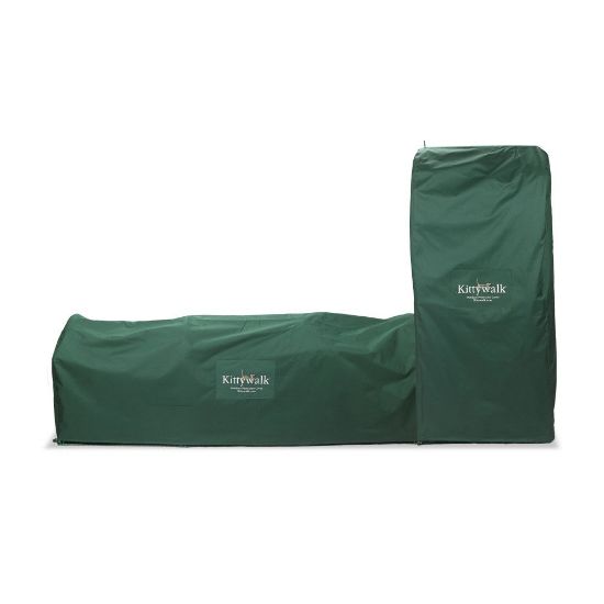 Picture of Kittywalk Outdoor Protective Cover for Kittywalk Town and Country Collection Green 96" x 18" x 72"