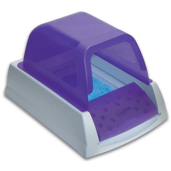 Picture of PetSafe ScoopFree Ultra Self-Cleaning Cat Litter Box Purple 27.375" x 19" x 16.75"