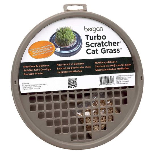 Picture of Bergan Turbo Cat Grass Brown 10" x 10" x 1"