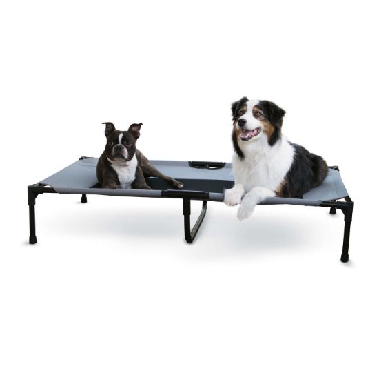 Picture of K&H Pet Products Original Pet Cot Extra Large Gray 32" x 50" x 9"