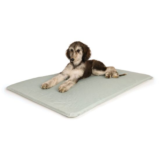 Picture of K&H Pet Products Cool Bed III Thermoregulating Pet Bed Medium Gray 22" x 32" x 0.5"