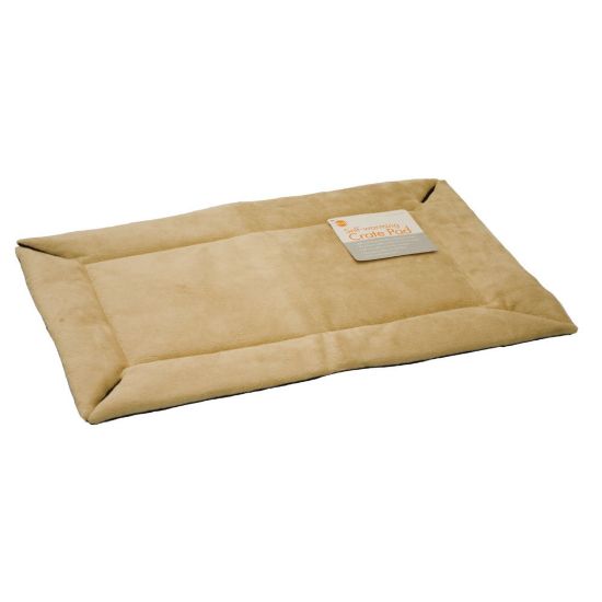 Picture of K&H Pet Products Self-Warming Crate Pad Extra Small Tan 14" x 22" x 0.5"