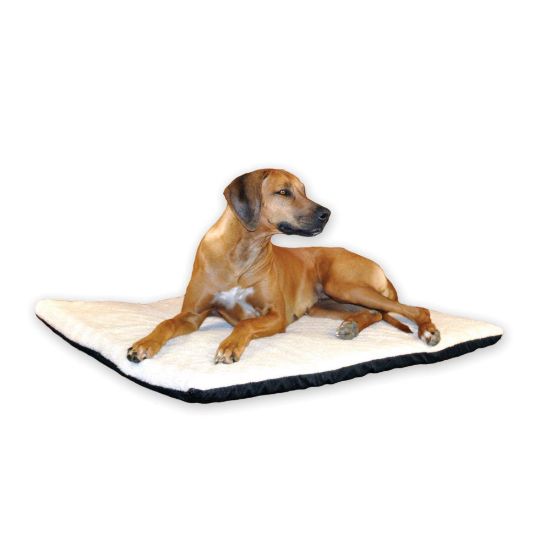 Picture of K&H Pet Products Ortho Thermo Pet Bed Extra Large White / Green 33" x 43" x 3"