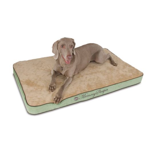 Picture of K&H Pet Products Memory Sleeper Pet Bed Large Sage 29" x 45" x 3.75"