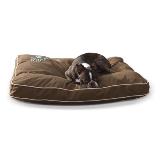Picture of K&H Pet Products Just Relaxin' Indoor/Outdoor Pet Bed Medium Chocolate 28" x 36" x 3.5"