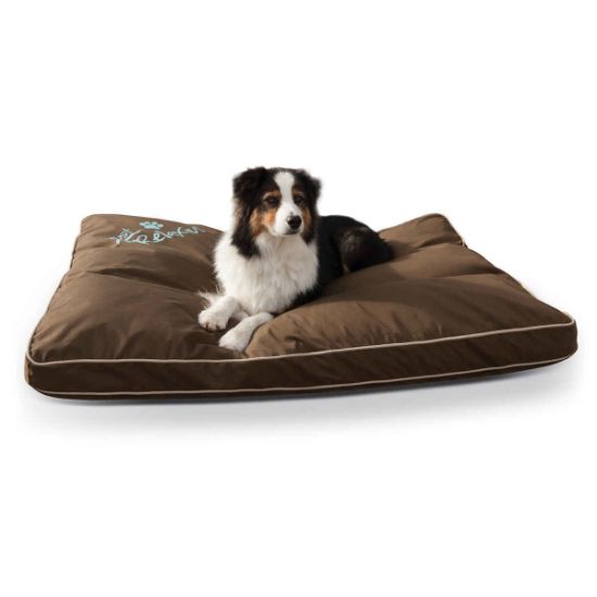 Picture of K&H Pet Products Just Relaxin' Indoor/Outdoor Pet Bed Large Chocolate 36" x 48" x 3.5"