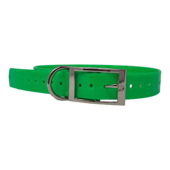 Picture of The Buzzard's Roost Replacement Collar Strap 1" Neon Green 1" x 24"