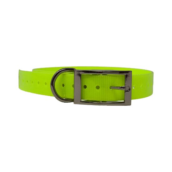 Picture of The Buzzard's Roost Replacement Collar Strap 1" Neon Yellow 1" x 24"