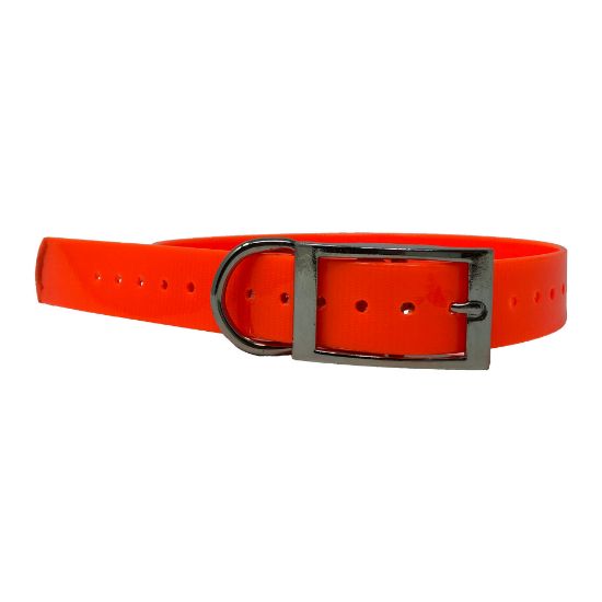 Picture of The Buzzard's Roost Replacement Collar Strap 1" Orange 1" x 24"