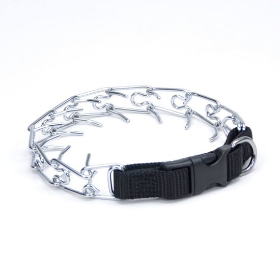 Picture of Coastal Pet Products Titan Easy-On Dog Prong Training Collar with Buckle Medium Silver 17.5" x 2.50" x 2"
