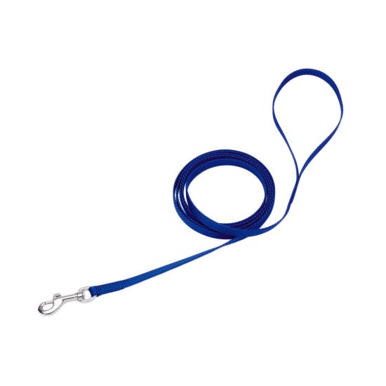 Picture of Coastal Pet Products Single-Ply Nylon Dog Leash Blue 3/8" x 72"