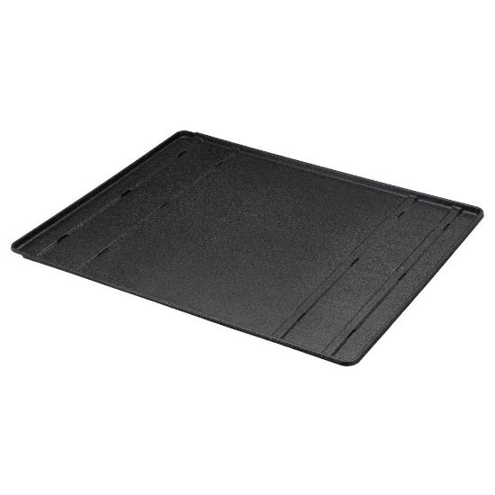 Picture of Richell Convertible Floor Tray Black 41.3" - 79.9" x 33.9" x 0.8"