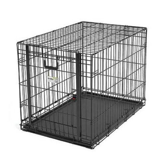 Picture of Midwest Ovation Single Door Crate with Up and Away Door Black 37.25" x 23" x 25"