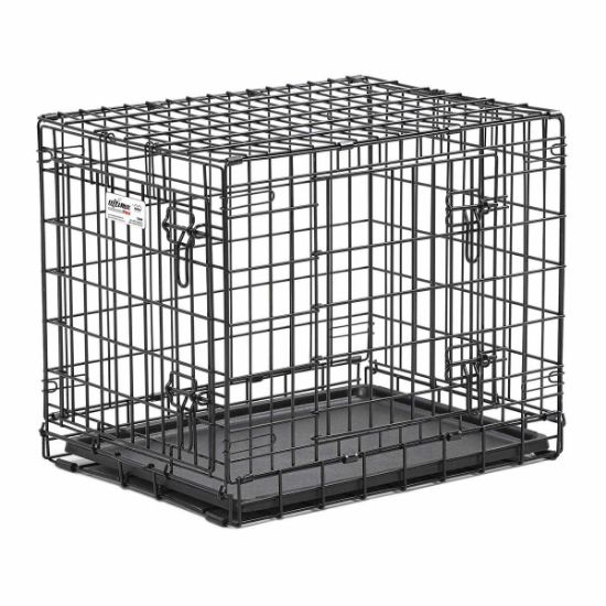 Picture of Midwest Ultima Pro Double Door Dog Crate Black 25" x 18.50" x 21"