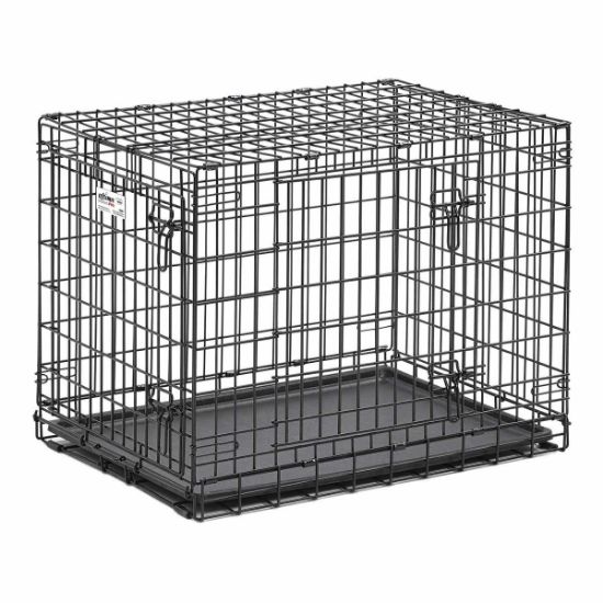 Picture of Midwest Ultima Pro Double Door Dog Crate Black 31" x 21.50" x 24"