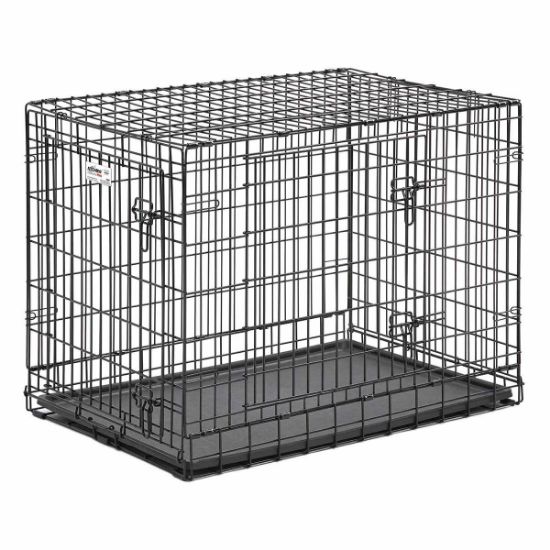 Picture of Midwest Ultima Pro Double Door Dog Crate Black 37" x 24.50" x 28"