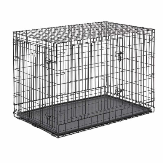 Picture of Midwest Ultima Pro Double Door Dog Crate Black 49" x 30" x 34.50"