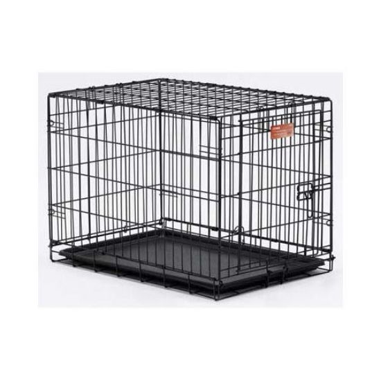 Picture of Midwest Dog Single Door i-Crate Black 30" x 19" x 21"