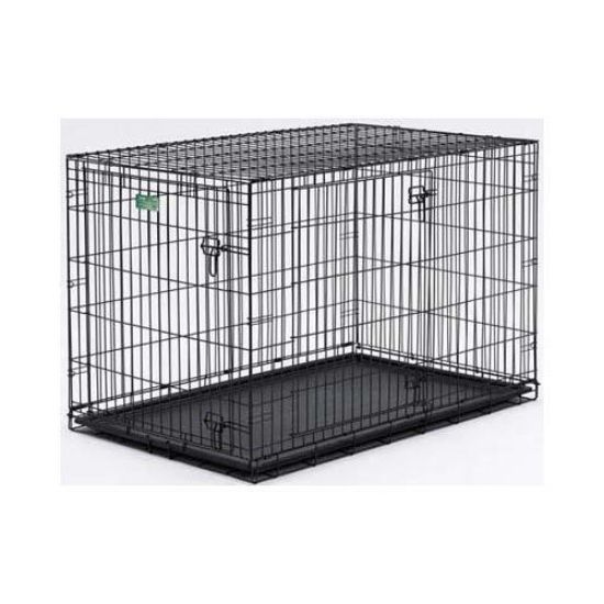Picture of Midwest Dog Double Door i-Crate Black 30" x 19" x 21"
