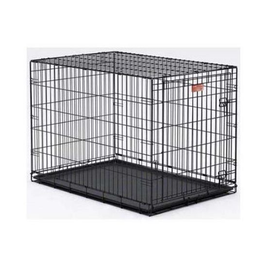 Picture of Midwest Life Stages Single Door Dog Crate Black 30" x 21" x 24"