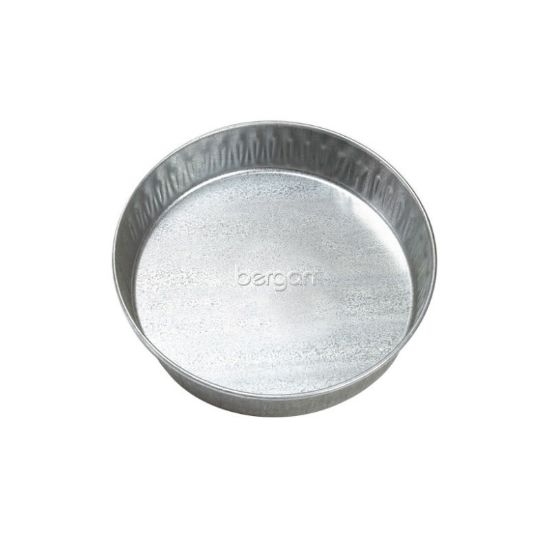 Picture of Bergan Galvanized Pet Pan 3 Quarts Silver 12.5" x 12.5" x 2.13"