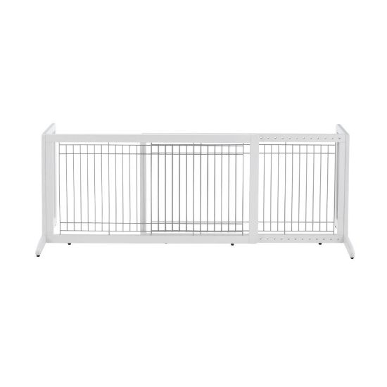 Picture of Richell Freestanding Pet Gate HL Large White 39.8" - 71.3" x 17.7" x 20.1"