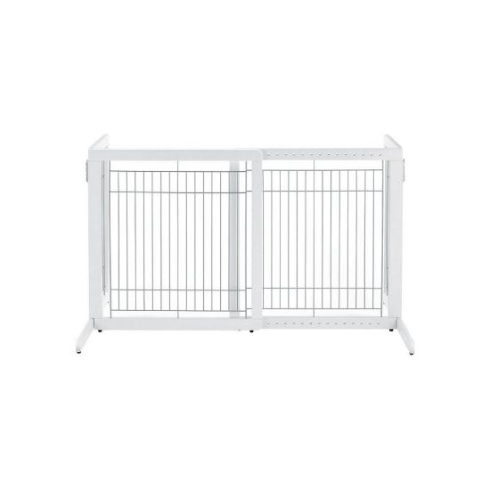 Picture of Richell Freestanding Pet Gate HL White 28.3" - 47.2" x 23.6" x 27.6"