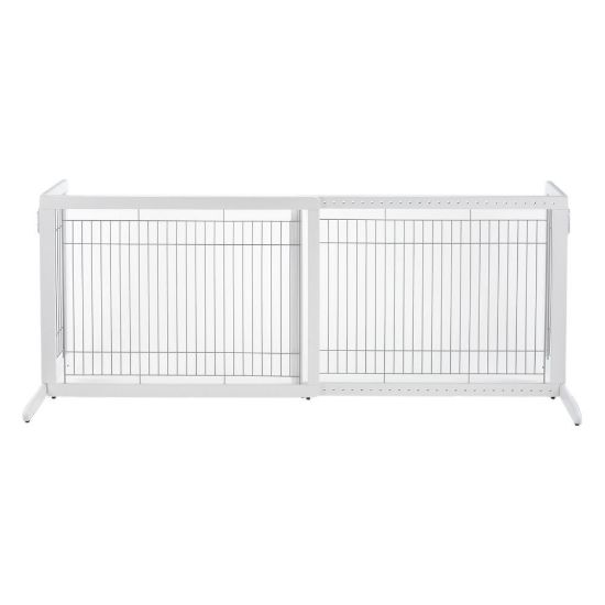 Picture of Richell Freestanding Pet Gate HL White 39.4" - 70.9" x 23.6" x 27.6"