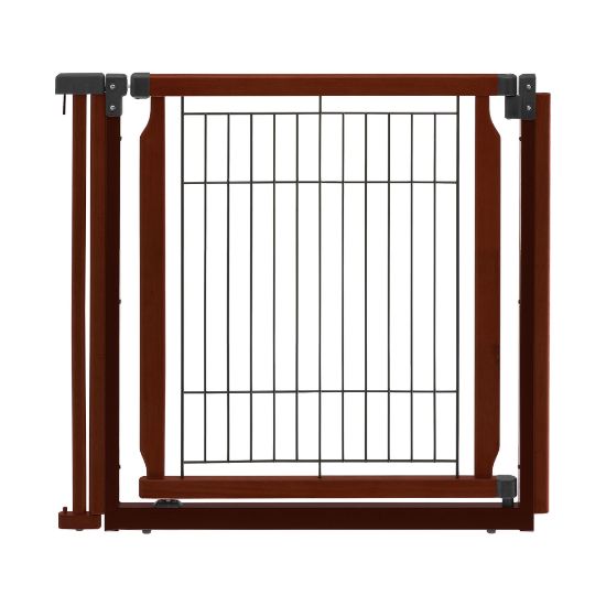 Picture of Richell Convertible Elite Additional Door Panel Cherry Brown 33.9" x 1.4" x 31.5"