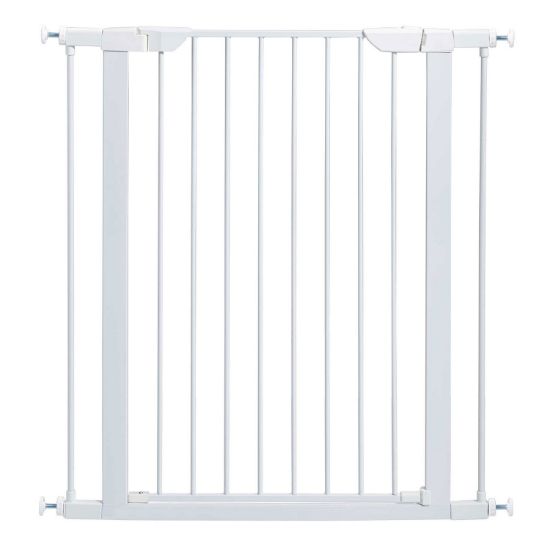 Picture of Midwest Glow in the Dark Steel Pressue Mount Pet Gate Tall White 29.5" - 38" x 1" x 29.88"
