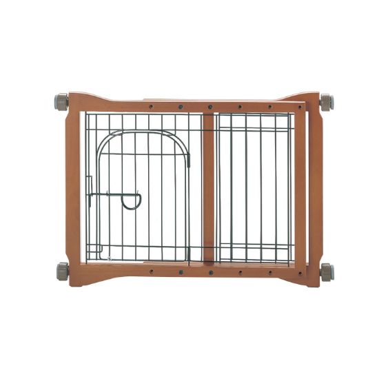 Picture of Richell The Pet Sitter Pressure Mounted Gate Autumn Matte 28.3" - 41.3" x 2" x 20.9"