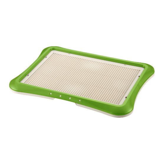 Picture of Richell Paw Trax Mesh Training Tray Green 25.2" x 18.9" x 1.6"