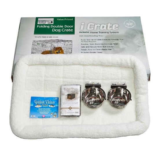 Picture of Midwest iCrate Dog Crate Kit Large 36" x 23" x 25"