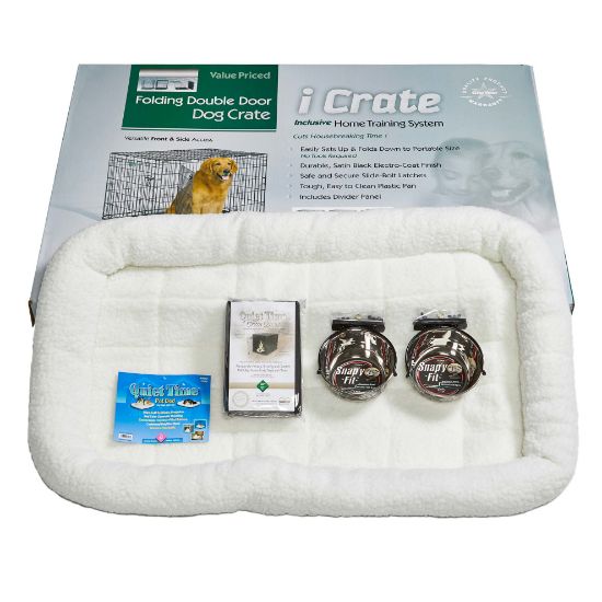 Picture of Midwest iCrate Dog Crate Kit Extra Large 42" x 28" x 30"