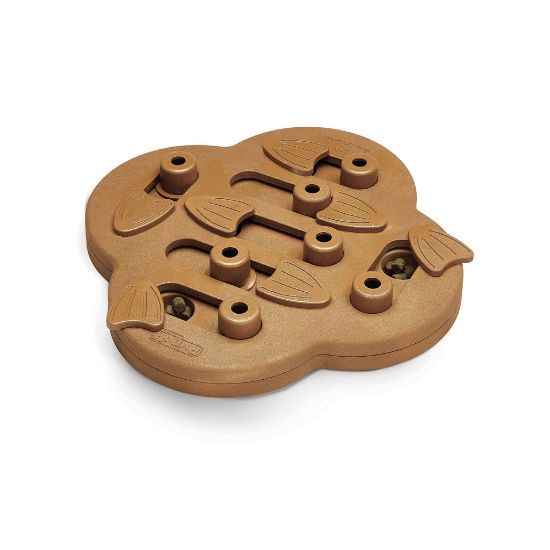 Picture of Outward Hound Nina Ottosson Dog Hide N' Slide Puzzle Game Large Brown 11.75" x 11.75" x 2"