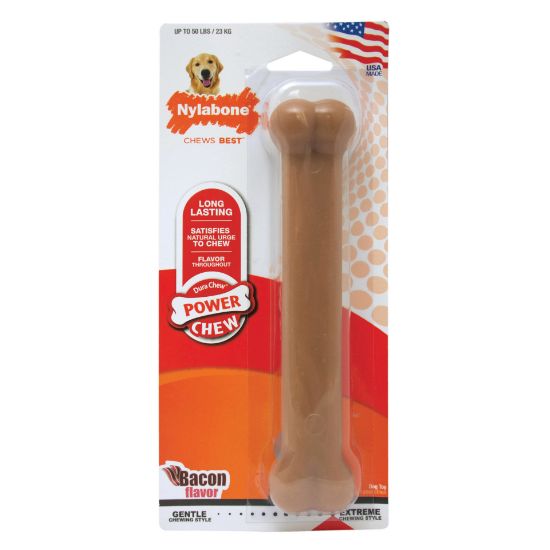 Picture of Nylabone Power Chew Bacon Chew Toy Giant