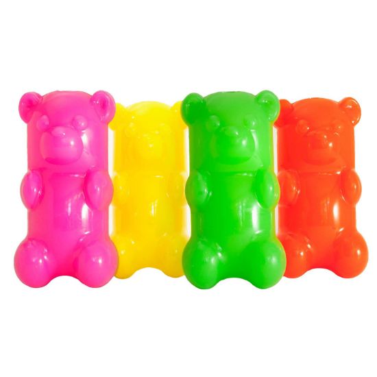 Picture of Ruff Dawg GummyBear Dog Toy Assorted 2.5" x 2" x 6"