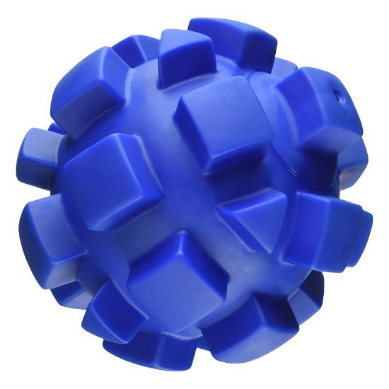 Picture of Hueter Toledo Soft Flex Bumby Ball Dog Toy Blue 7" x 7" x 7"