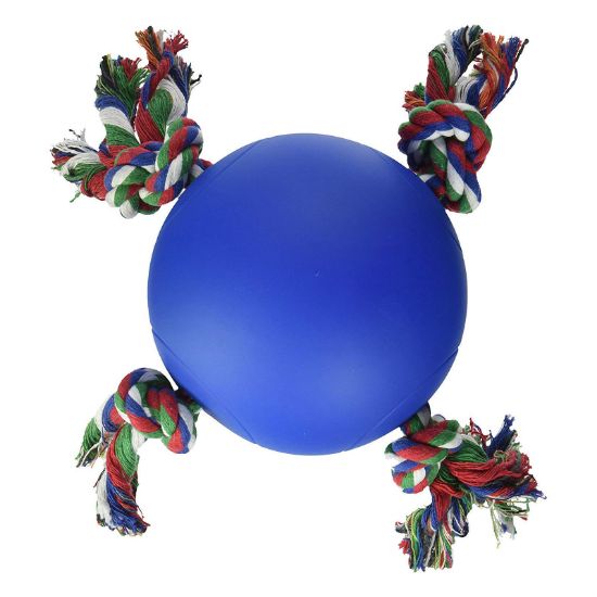 Picture of Hueter Toledo Soft Flex The Tuggy Dog Toy Blue 6.5" x 6.5" x 5.5"
