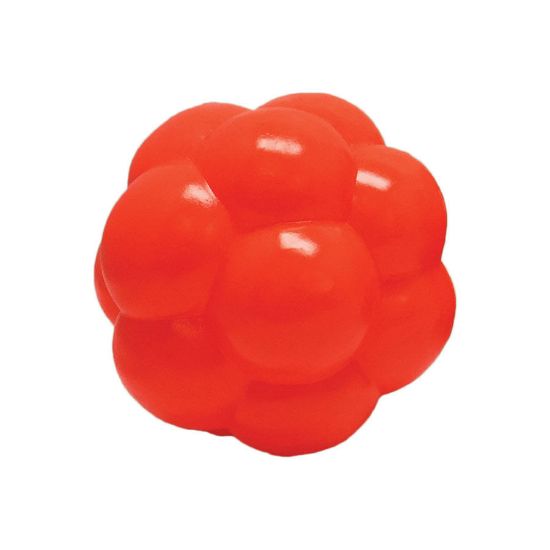 Picture of Hueter Toledo Soft Flex Molecule Dog Toy Orange 4" x 4" x 4"