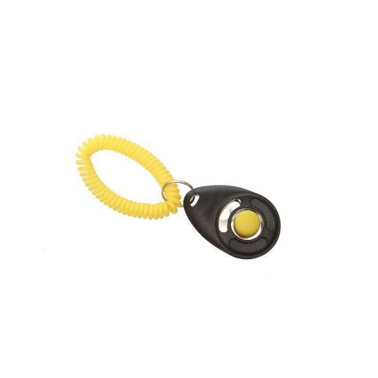 Picture of Starmark Dog Training Click with Wristband Black / Yellow