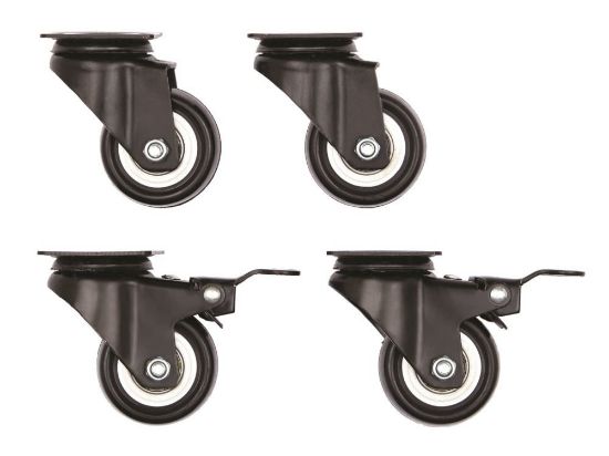 Picture of Midwest Skudo Pet Travel Carrier Wheel Casters 4 Pack
