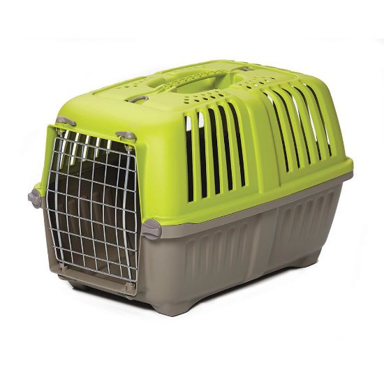 Picture of Midwest Spree Plastic Pet Carrier Green 21.875" x 14.25" x 14.25"
