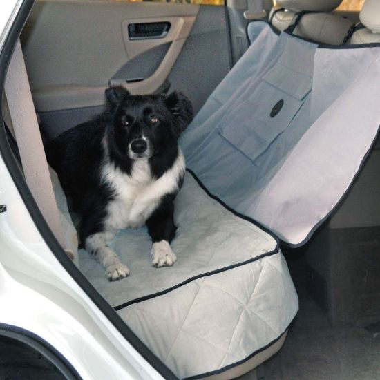 Picture of K&H Pet Products Deluxe Car Seat Saver Gray 54" x 58" x 0.25"