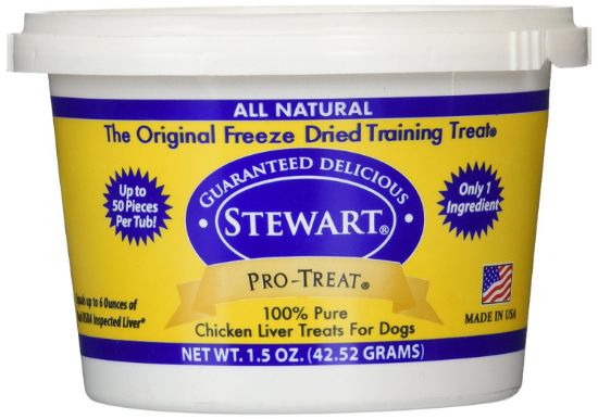 Picture of Miracle Corp Stewart Pro-Treat Freeze Dried Chicken Liver 1.5 oz.