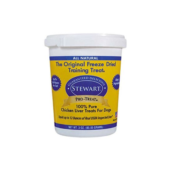 Picture of Miracle Corp Stewart Pro-Treat Freeze Dried Chicken Liver 3 oz.